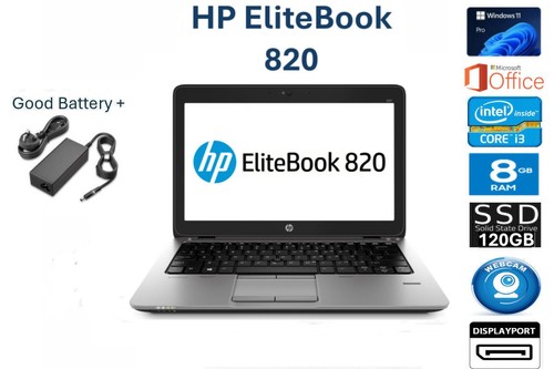 Elitebook 820 laptop - elitebook, 120gb