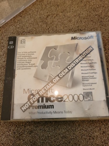 Office 2000 premium - office,