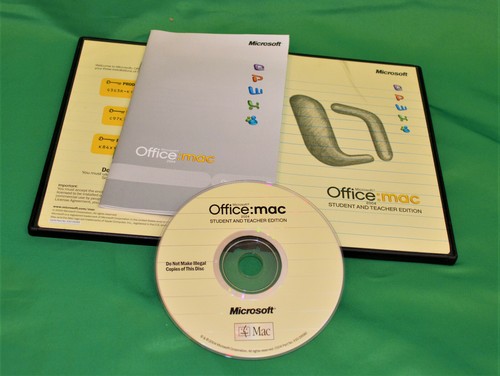 Office mac 2004 student - ms,