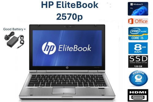 Elitebook 2570p laptop fast - hp,